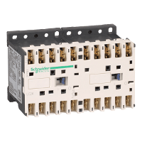 Schneider Electric. КОНТАКТОР РЕВЕРС. K 3P, 9А,НЗ, 24В 50/60 ГЦ, МЕХ. БЛОКИР ЗАЖИМ ФАСТОН - LC2K09017B7