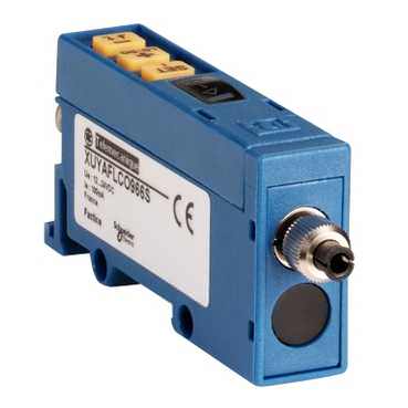 Schneider Electric. Telemecanique: photo-electric sensor - XUY - ampli for fibre - illumination - 12..24VDC - M8 - XUYAFLCO966S