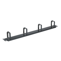 Schneider Electric. Организатор 19" 1U 5 колец сталь RAL7035 - NSYCRTM1U32B