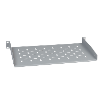Schneider Electric. Полка 19" 1U перф. г250 RAL7035 15 кг - NSYBF1U25P