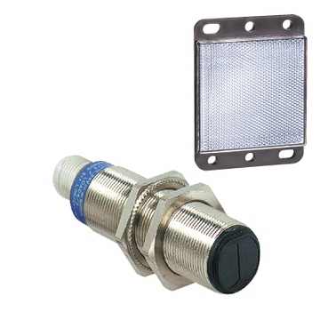Schneider Electric. Telemecanique: photo-electric sensor - XU1 - reflex - Sn 4m - 12..24VDC - M12 - XU1N18NP341D
