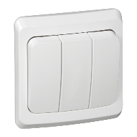 Schneider Electric. ВЫКЛЮЧАТЕЛЬ ТРЁХКЛАВИШНЫЙ - BC10-003B