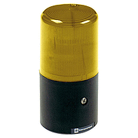 Schneider Electric. flashing yellow beacon XVD - BA 15d base - 24..48 V DC 24 V AC - IP 40 - XVDL4B8
