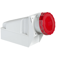 Schneider Electric. Настен розетка винт 63А 3p+e IP67 380…415В - PK PratiKa Промышленные разъемы - 81182