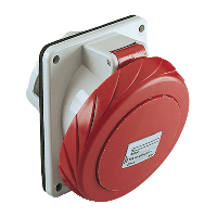 Schneider Electric. Роз скр уст уг винт125А 3p+n+e IP67 380…415В - PK PratiKa Промышленные разъемы - 81295