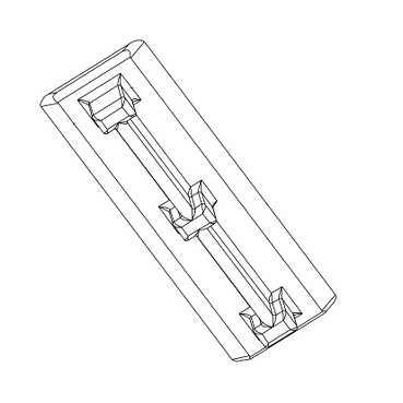 Schneider Electric. Telemecanique: blanking plugs for operating head slot - for metal switch - XCSZ27
