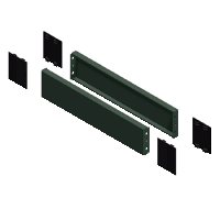 Schneider Electric. 4 БОКОВЫЕ ПАНЕЛИ ЦОКОЛЯ 600x200 - NSYSPS6200SD