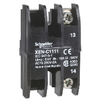 Schneider Electric. Контактный блок - XENC - 1 НЗ + 1 НО - XENC2151