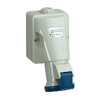 Schneider Electric. Настен розетка винт 16А 2p+e IP44 200...250В - PK PratiKa Промышленные разъемы - 83104