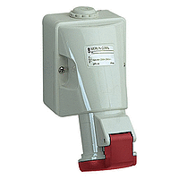 Schneider Electric. Настен розетка винт 16А 3p+e IP44 380...415В - PK PratiKa Промышленные разъемы - 83108