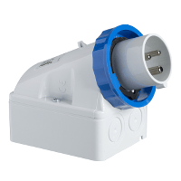 Schneider Electric. Настен вилка винт 32А 2p+e IP67 200...250В - PK PratiKa Промышленные разъемы - 83566