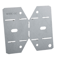 Schneider Electric. Wibe - переходник W11/40-70 - сталь предвар.оцинк - 723226