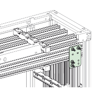 Schneider Electric. комп для гор/верт linergy evol. до 4000а - 04607