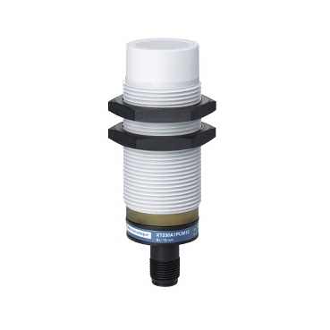 Schneider Electric. Telemecanique: capacitive sensor - XT1 - cylindrical M30 - plastic - Sn 15 mm - 12..24 V DC - XT230A1PCM12