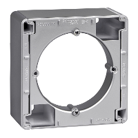 Schneider Electric. GLOSSA КОРОБКА наружного монтажа, АЛЮМИНИЙ - GSL000300