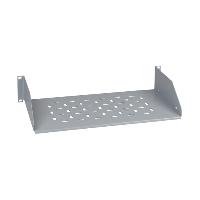 Schneider Electric. Полка 19" 2U перф. г250 RAL7035 20 кг - NSYBF2U25P