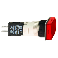 Schneider Electric. Сигн. лампа 16мм 12-24В красная с диодом - XB6DV4BB