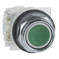 Schneider Electric. Кнопка утопл. зеленая - 9001KR1GH13