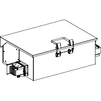 Schneider Electric. Canalis - tap-off unit for DIN fuse - 630 A with isolator- 3L + PEN - KSB630SE5