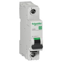 Schneider Electric. Multi 9 - C60N - MCB - 1P - 1 A - C Curve - 240 V - 10 kA - M9F11101