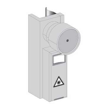 Schneider Electric. Telemecanique: laser alignment tool for safety light curtains type2, type4 - XUSZLPE