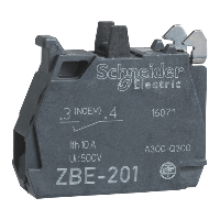 Schneider Electric. Контактный блок ZBE1016 100шт - ZBE1016TQ