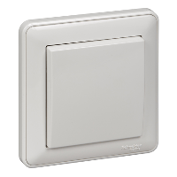 Schneider Electric. W59 1-клавишный ВЫКЛЮЧАТЕЛЬ, 16АХ, в сборе, СЛОНОВАЯ КОСТЬ - VS116-154-28