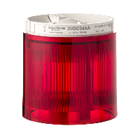 Schneider Electric. ЛИНЗА МИГАЮЩ. КРАСНАЯ - XVDC4B4