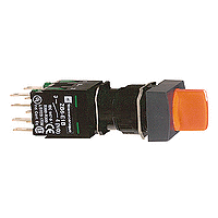 Schneider Electric. Переключатель 16мм 2 позиции квадр. - XB6DD221B