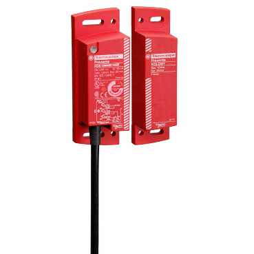 Schneider Electric. Telemecanique: coded magnetic system XCSDM4 - SIL 3 - 2 PNP outputs - cable 2m - XCSDM480102