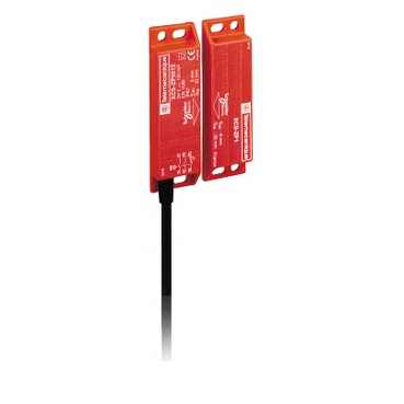 Schneider Electric. Telemecanique: coded magnetic switch XCSDMP - 1 NC + 2 NO - 1 NO staggered - 10m - XCSDMP50010