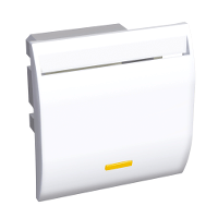 Schneider Electric. ПЕРЕКЛ-ЛЬ КАРТОЧН.ДВОЙНОЙ 10A БЕЛ R9003 - Altira - ALB44036