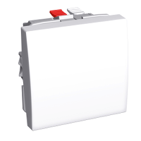 Schneider Electric. ВЫКЛЮЧАТЕЛЬ БЕЗ ФИКСАЦИИ 10A БЕЛ RAL9003 - Altira - ALB44060