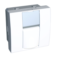 Schneider Electric. НАКЛАДКА 1xRJ45 SYSTIMAX БЕЛАЯ RAL9003 - Altira - ALB44381