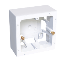 Schneider Electric. КОРОБКА НАР.МОНТАЖА 1X45 H=40ММ R9003 - Altira - ALB44440
