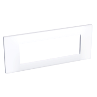 Schneider Electric. Altira - cover frame - 3 inserts 1 gang horizontal - polar white - Altira - ALB44656