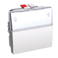 Schneider Electric. ВЫКЛ БЕЗ ФИКС С ПОДСВ ПОЛЕМ ДЛЯ МАРК 16A - Altira - ALB45062