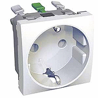 Schneider Electric. РОЗЕТКА 2P+E СО ШТОРКАМИ БЕЛАЯ - Altira - ALB45287