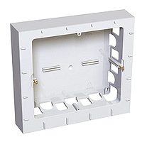 Schneider Electric. КОРОБКА ДЛЯ НАР МОНТ 2 РЯДА 3Х45 Н=40ММ - Altira - ALB45448