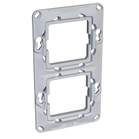 Schneider Electric. Altira - fixing frame - CEE7 boxes - 2 gangs - plastic - Altira - ALB45623N