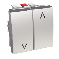 Schneider Electric. ВЫКЛЮЧАТЕЛЬ ДЛЯ ЖАЛЮЗИ 16A МЕТАЛЛИК - Altira - ALB46087