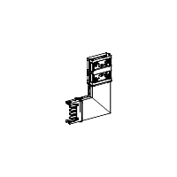 Schneider Electric. Canalis - elbow for trunking - 250 A -copper - downward mounting - Canalis KS (KSA, KSC) - KSC250DLF40
