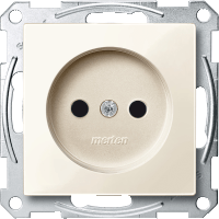 Schneider Electric. МЕХ-М РОЗЕТКИ Б/З С/Ш, БЕЖЕВЫЙ - Merten System M - MTN2000-0344