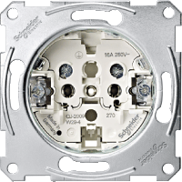 Schneider Electric. МЕХАНИЗМ РОЗЕТКИ Б/ЗАЗЕМЛ.КОНТ. - Merten System M - MTN2001-0000