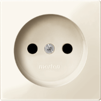 Schneider Electric. МЕХ.РОЗЕТКИ Б/ЗАЗЕМЛ.КОНТ. БЕЖЕВЫЙ - Merten System M - MTN2002-0344