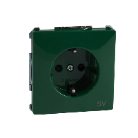Schneider Electric. МЕХ-М РОЗЕТКИ SCHUKO Д/СПЕЦ.ЭЛ.Ц.ЗЕЛЕН - Merten Antique/Artec - MTN2300-4004
