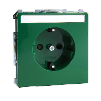 Schneider Electric. МЕХ-М РОЗЕТКИ С/Ш ДЛЯ СПЕЦ. СЕТЕЙ РУБИН. - Merten Antique/Artec - MTN2302-4004