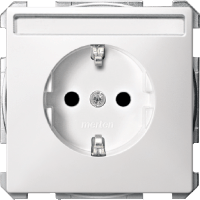Schneider Electric. МЕХ-М РОЗЕТКИ З/K С/Ш C ПОЛЕМ ДЛЯ НАД.. - Merten Antique/Artec - MTN2302-4019