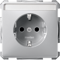 Schneider Electric. МЕХ-М РОЗЕТКИ З/K С/Ш C ПОЛЕМ ДЛЯ НАД.. - Merten Antique/Artec - MTN2302-4060