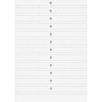 Schneider Electric. ПОЛОСКИ ДЛЯ НАДПИСЕЙ ЦВ.БЕЛЫЙ - Merten System M - MTN230900